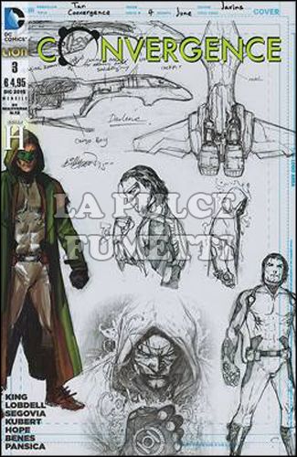 DC MULTIVERSE # 12 - CONVERGENCE 3 - COVER VARIANT H - 1 A 3